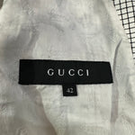  GUCCI Contemporary Bomber Style Jacket with Patches LABEL 6 of 6