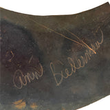 Ann Biederman 90s Hand Hammered Metal Collar SIGNATURE 3 of 3