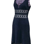 Christian Lacroix  Y2K  Bazaar Midnight Blue Dress, side