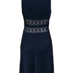 Christian Lacroix  Y2K  Bazaar Midnight Blue Dress. back
