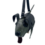 Blue Hand Works Metal Dog Purse FRONT 2 of 7