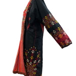 Mid 20th Century Hand Embroidered  Chyrpy Turkmenistan Coat SIDE 2 of 5