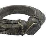 Yemeni Alloy Repousse Cuff Bracelet DETAIL 5 of 5