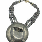 David Navarro 70s Large Disc Necklace  FRONT 1 of 4