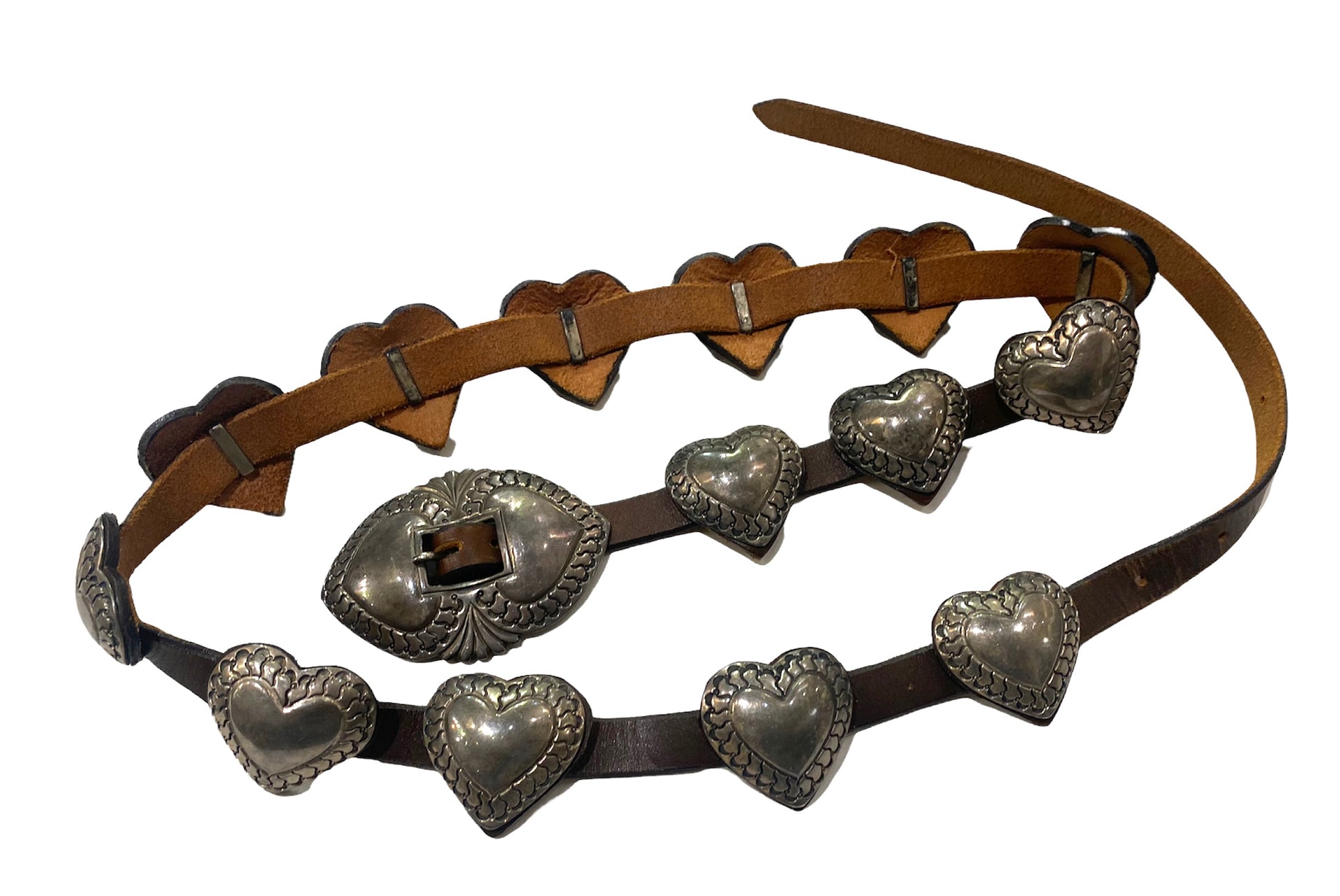James Reid Sterling Silver Heart Shaped Conch Belt – THE WAY WE WORE