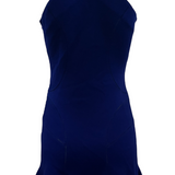 Azzedine Alaia 90s Electric Blue Body Con  Mini Dress BACK 3 of 6