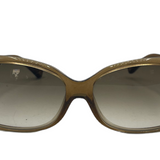  Louis Vuitton Y2K Rootbeer Glitter Sunglasses FRONT 2 of 4