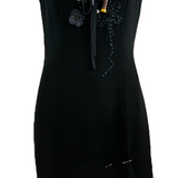 Moschino Early 2000s Little  Black "Tailored"  Dress  FRONT 1 of 8