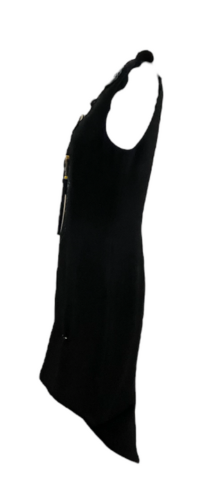 Moschino Early 2000s Little  Black "Tailored"  Dress  SIDE 3 of 8