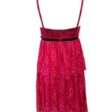 Dolce and Gabbana  Y2K  Hot Pink Lace Baby Doll Mini BACK 3 of 6 