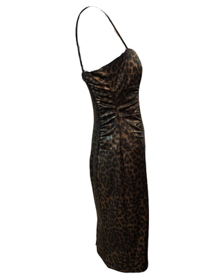 D&G  Leopard Print Body Con Dress SIDE 2 of 6