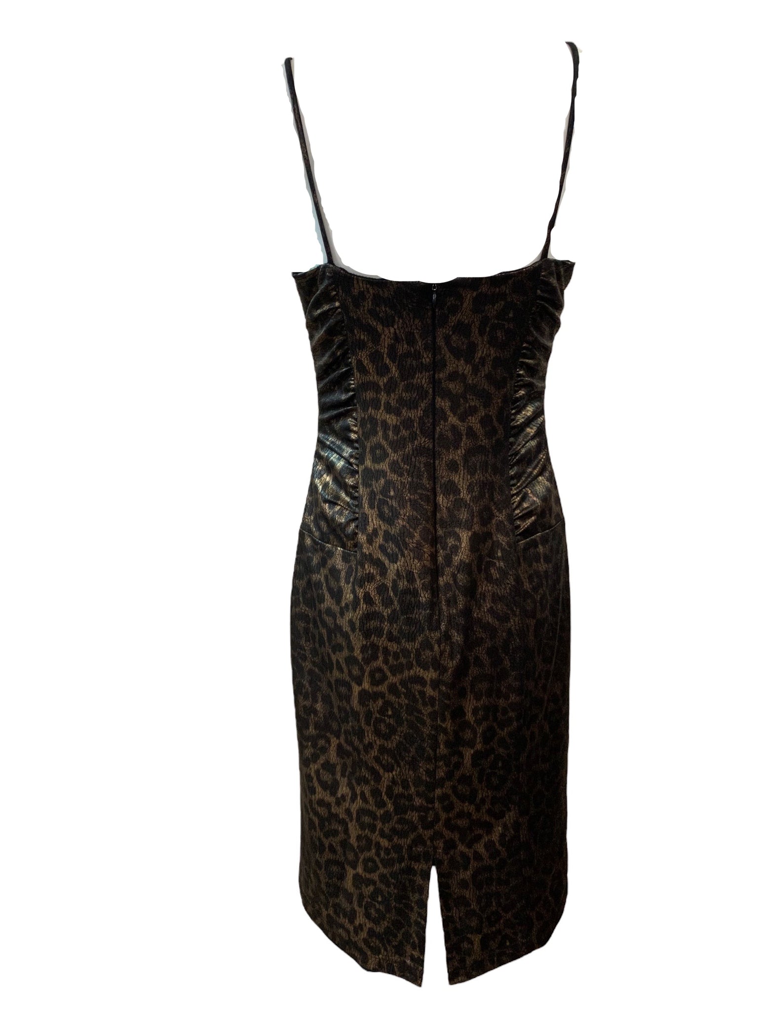 D&G  Leopard Print Body Con Dress BACK 3 of 6