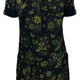  Gucci 2000s Floral Silk Mini Dress with Bamboo Hardware BACK 2 of 6