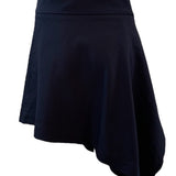 Vivienne Westwood 90s Blue Asymmetrical Wool Skirt BACK 3 of 5