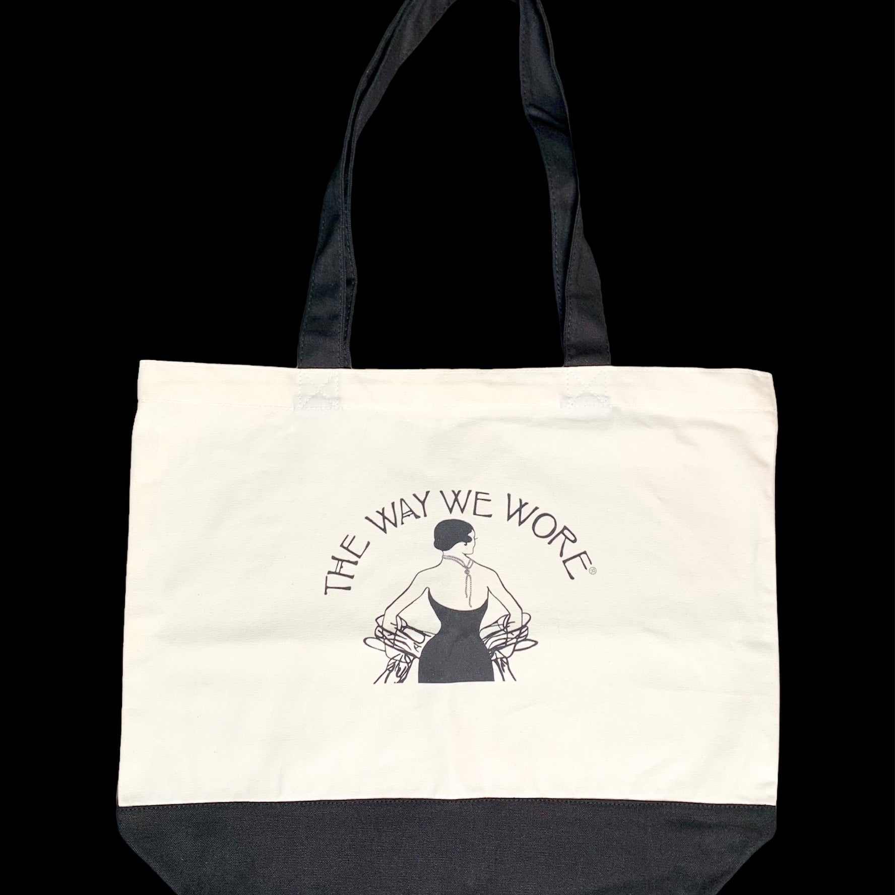  The Way We Wore LARGE tote bags FRONT 1  of one