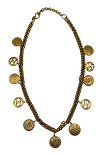  Chanel 1980s  Charm Necklace FRONT 1 of 5