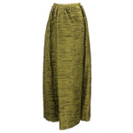 Vintage CONNOLLY 50s Deep Olive Green Evening Skirt, back