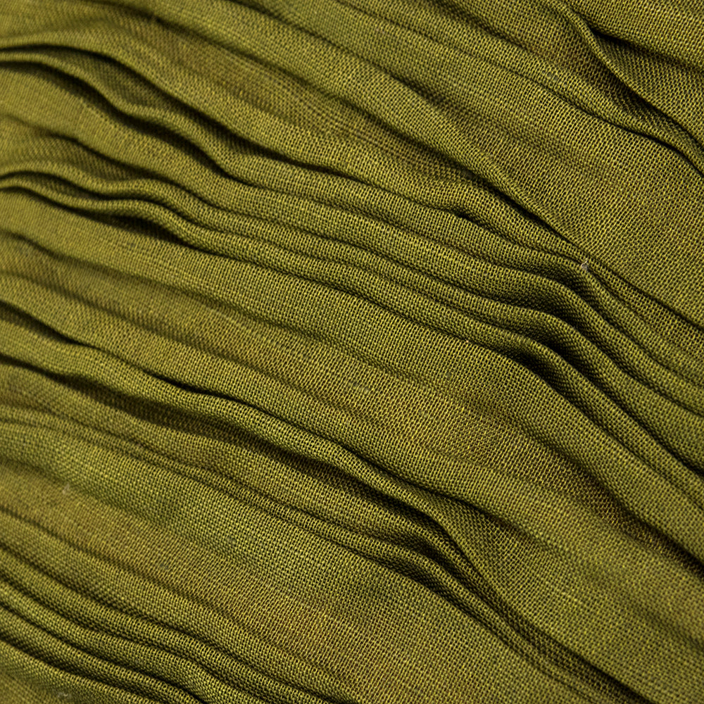 Vintage CONNOLLY 50s Deep Olive Green Evening Skirt, detail 1