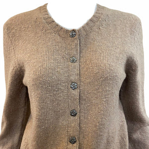 Chanel Oatmeal Cashmere Cardigan Sweater – THE WAY WE WORE