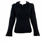 Chanel Contemporary Black Boucle Suit JACKET FRONT 3 of 8